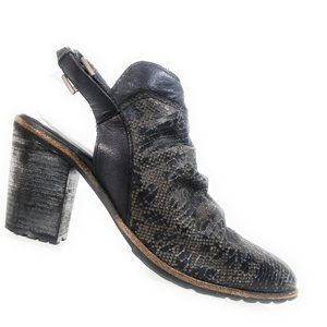 Free People Women Perforated Textured Clogs Sz 40